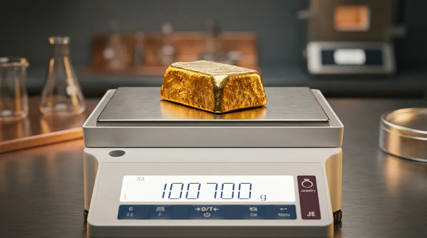 Digital jewelry scale