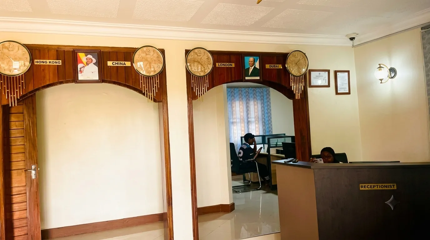 Reception area